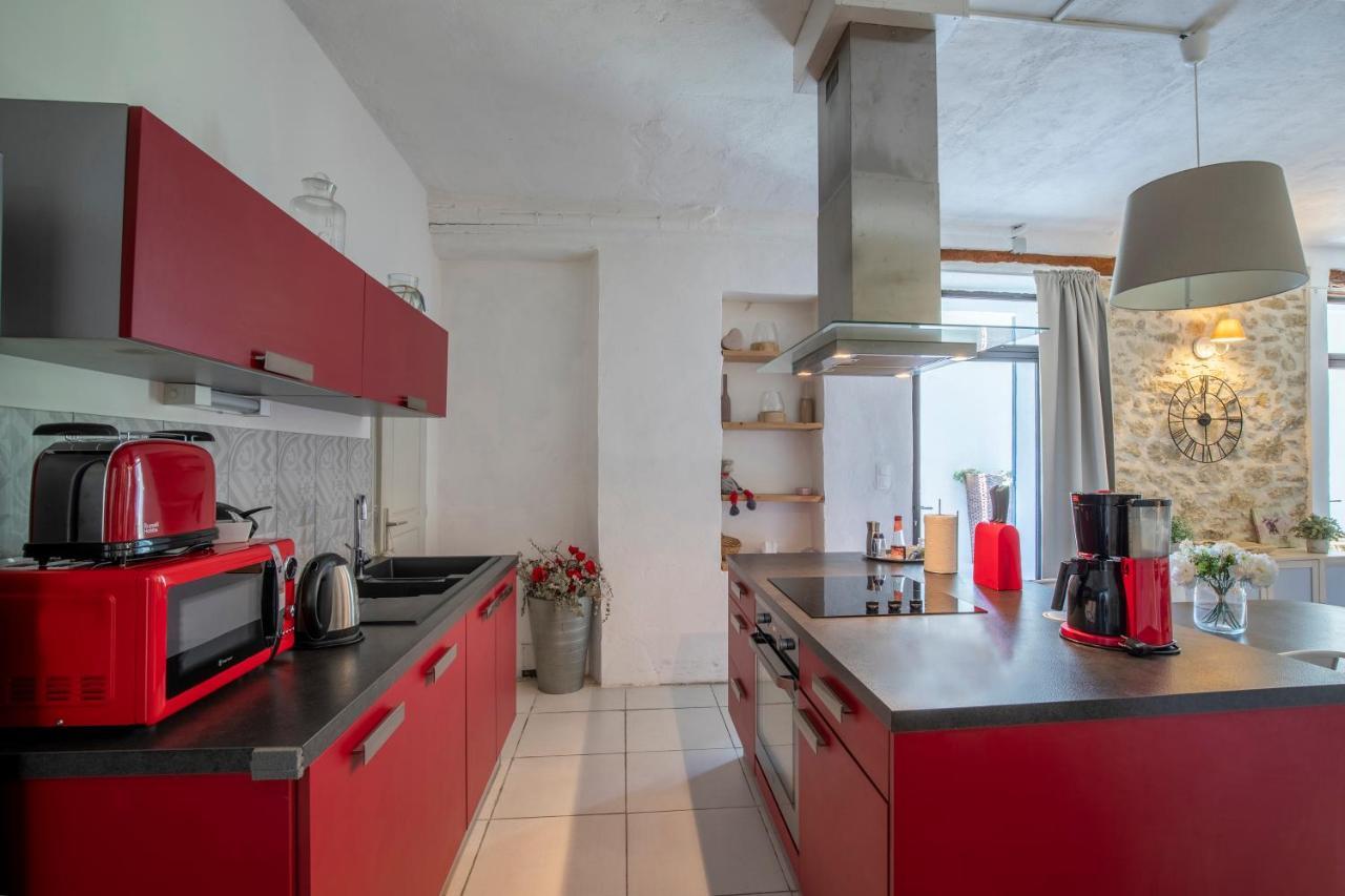 Portail Du Ventoux Central Luxe Jardin Linge Fourni Malaucène Exterior foto